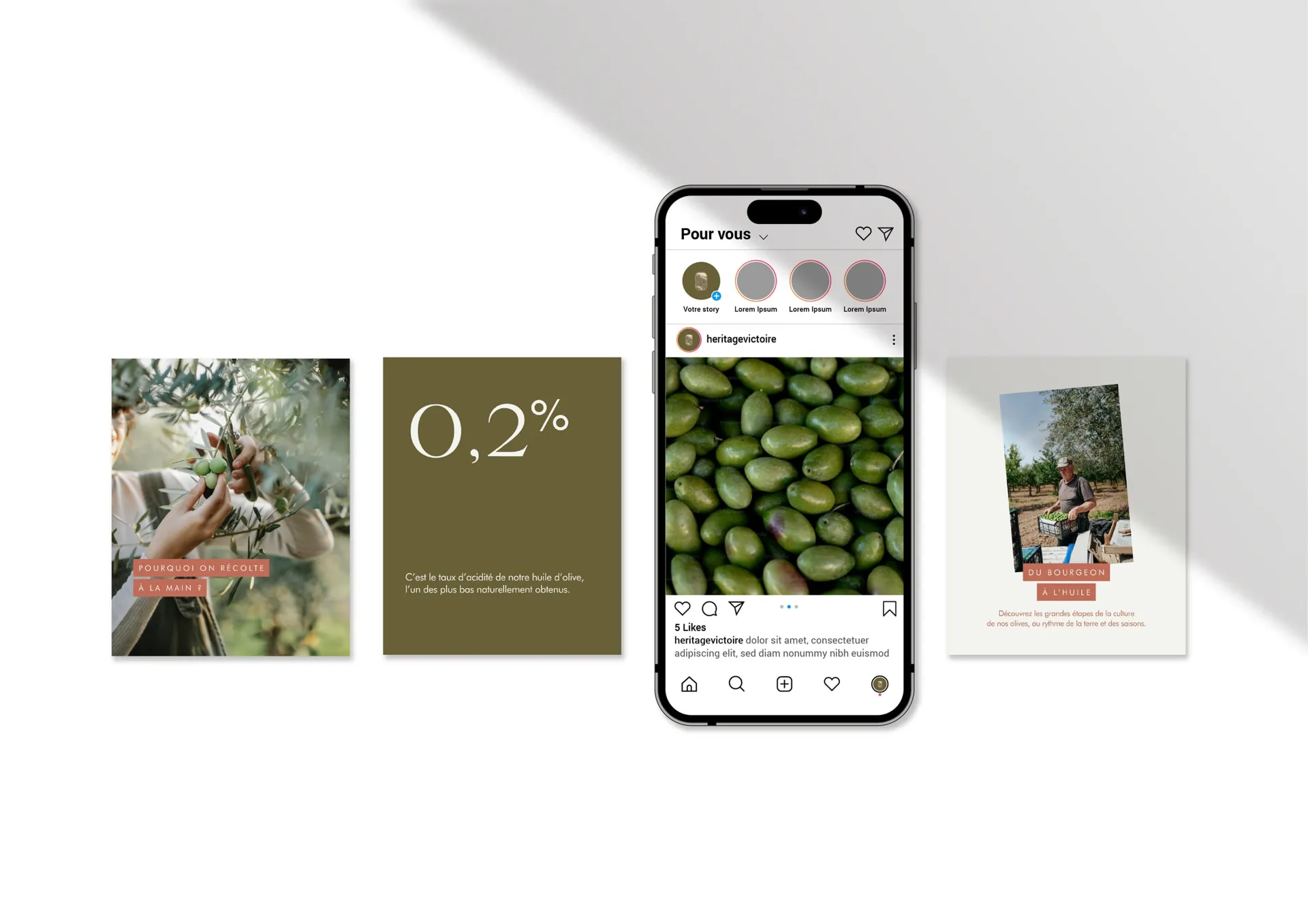 Héritage Victoire, communication digitale reseaux sociaux instagram