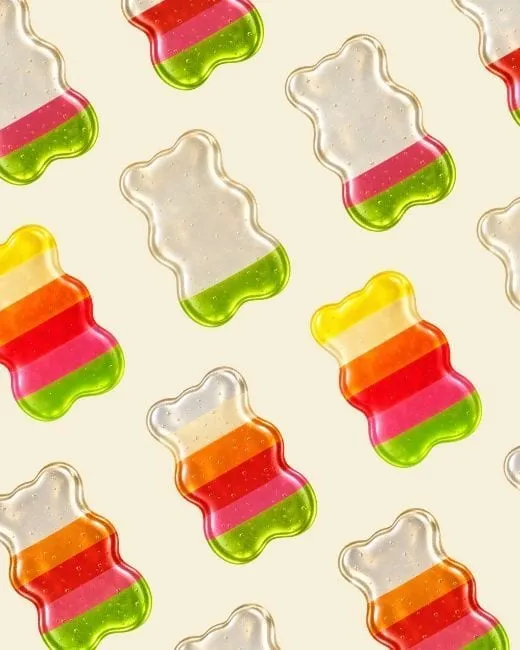 Haribo, concept visuel oursons