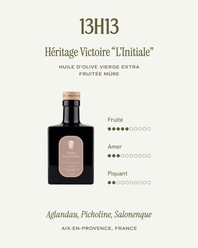 Héritage Victoire, packaging fiche produit 13h13
