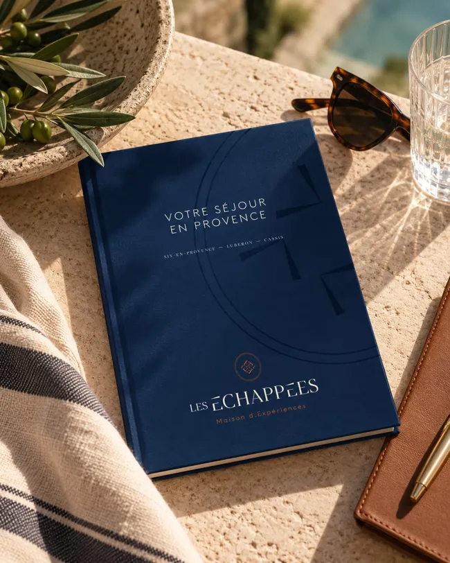 Les Échappées, communication print carnet sejour